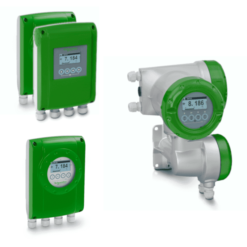 Picture of Schneider Electric magnetische flowmeter voor de chemie serie 9700A